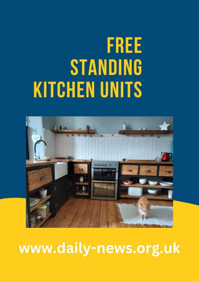 Free standing kitchen units