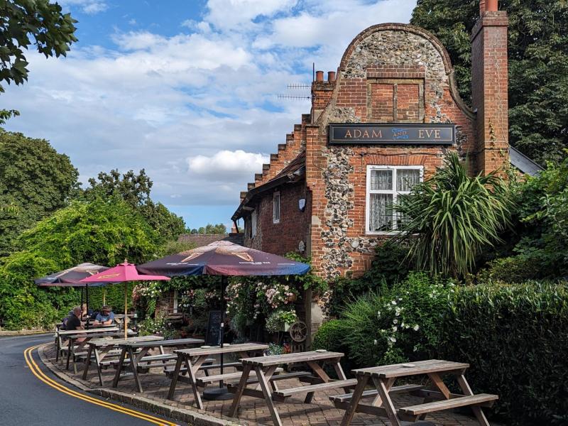 Adam and Eve, Norwich