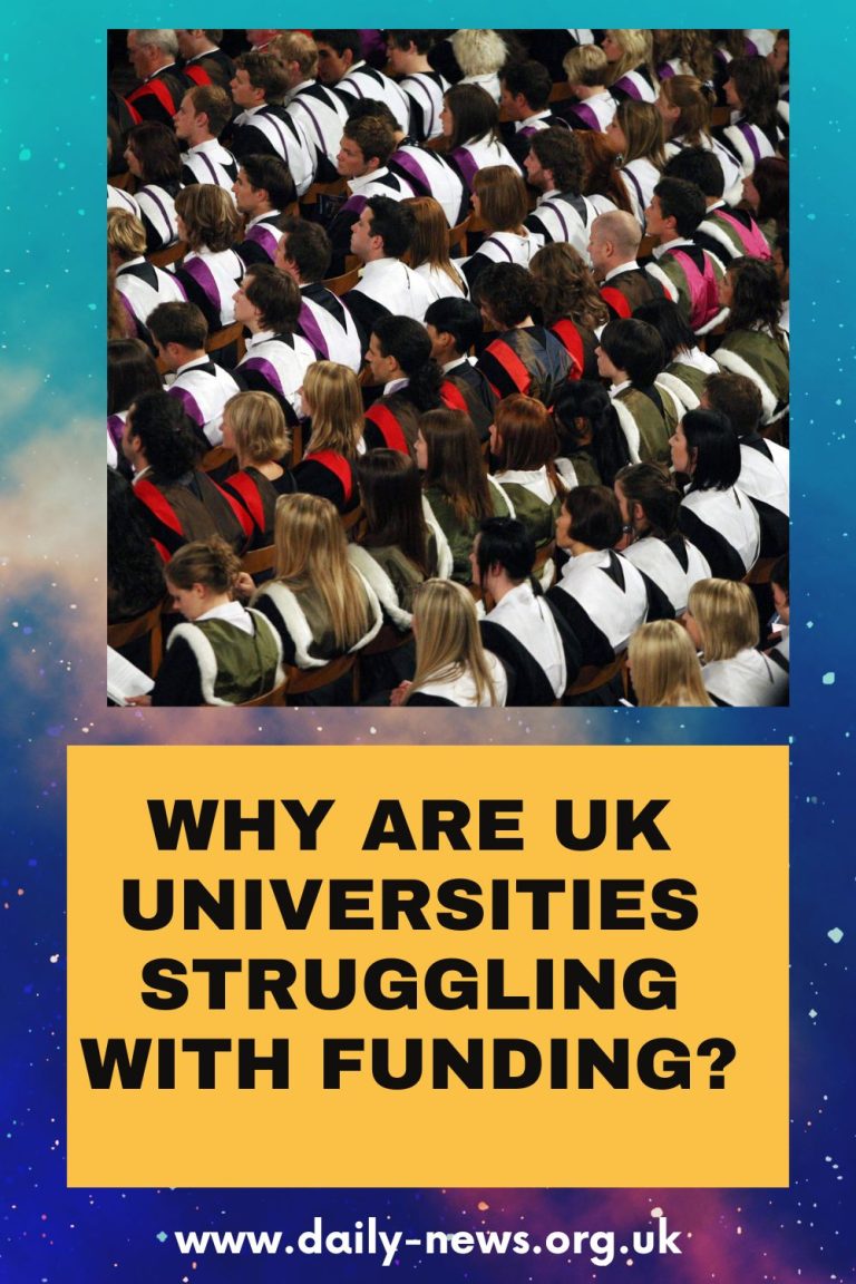 UK universities struggling with funding